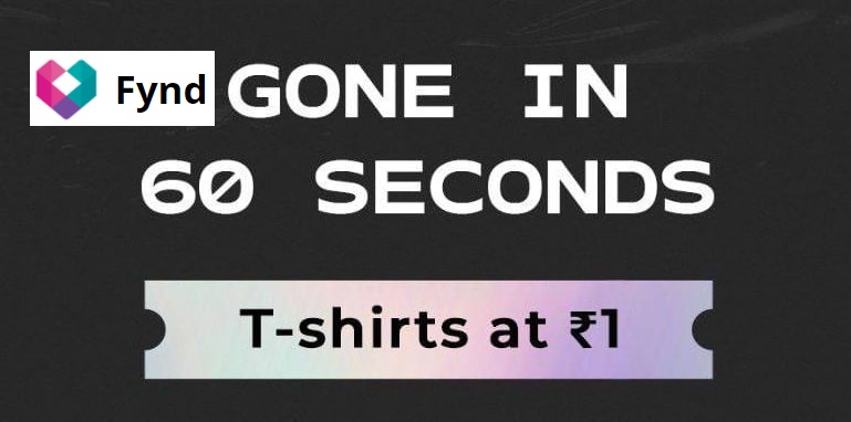 India Desire : Fynd Free Shopping Offer : Buy Fashion Products At Rs 1 From Fynd [21st-25th Nov 2022]